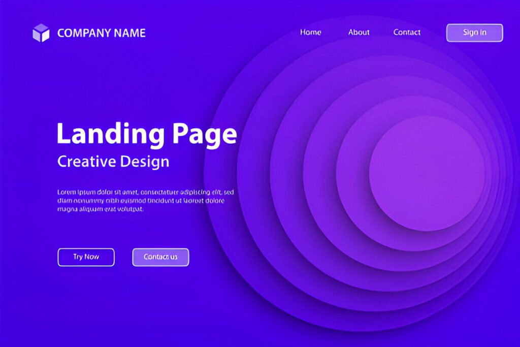 landing pages