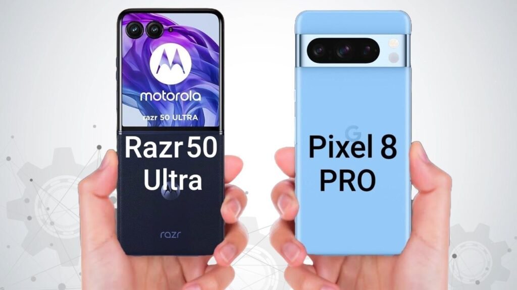 razr 2024 vs pixel 8 pro