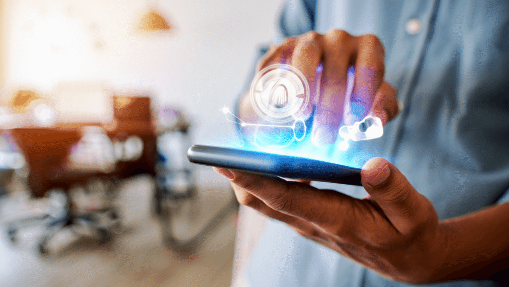 augmented reality apps in 2026 showing interactive AR technology on smartphone