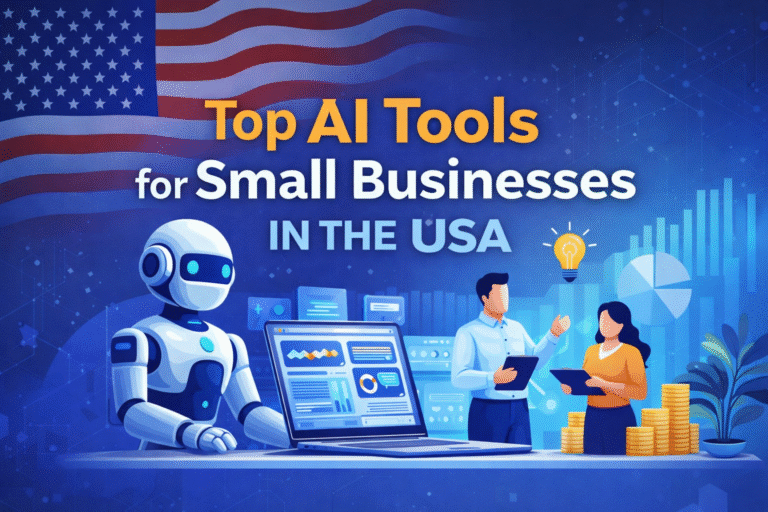 Top AI tools for small businesses in the USA to automate work and increase productivity